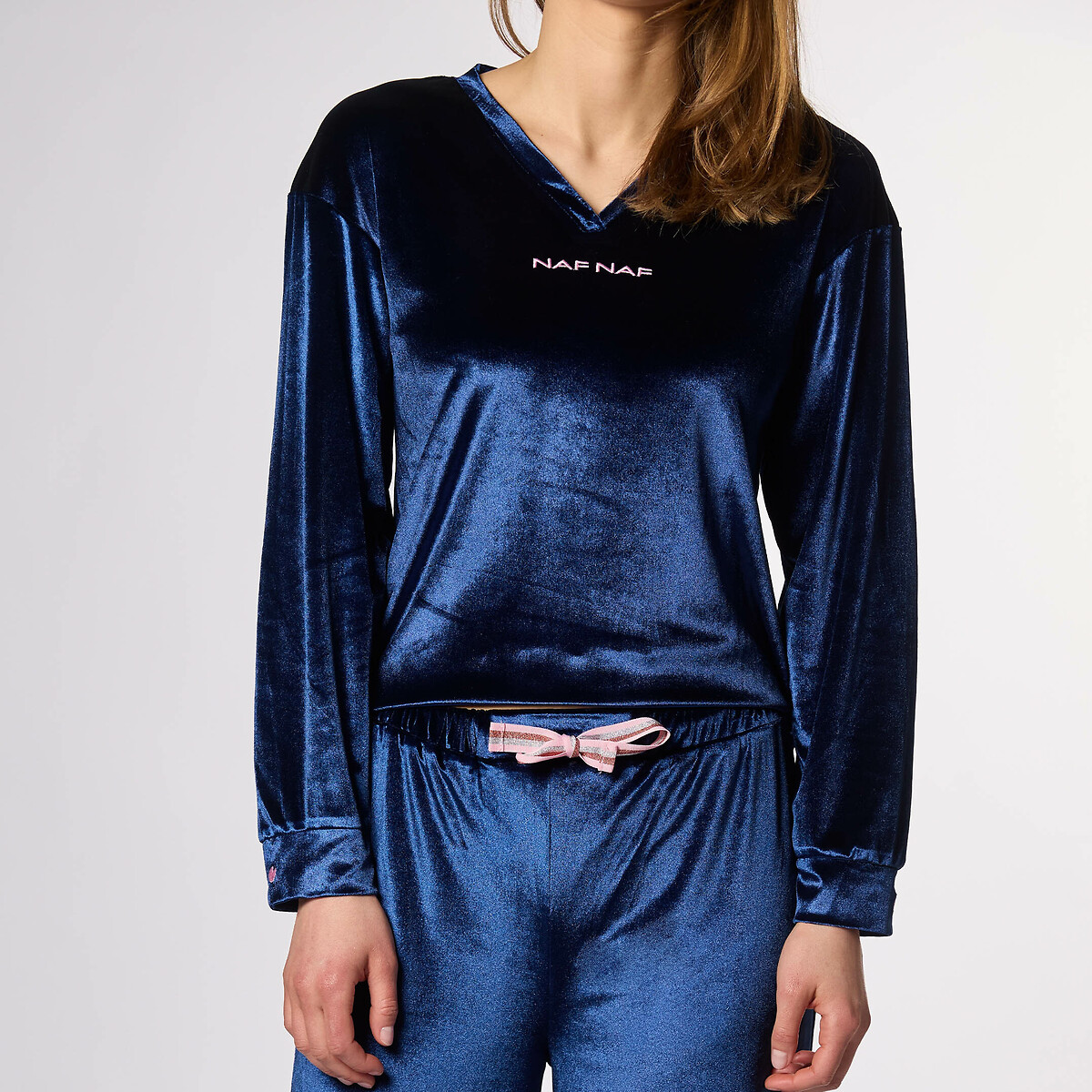 NAF NAF<br>Pijama de casa em veludo Icone