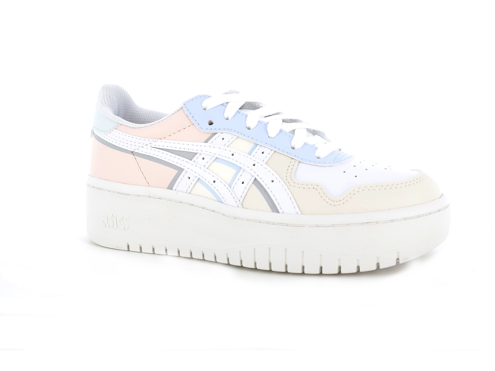 Asics-JAPAN S PF Cuir Blanc multi