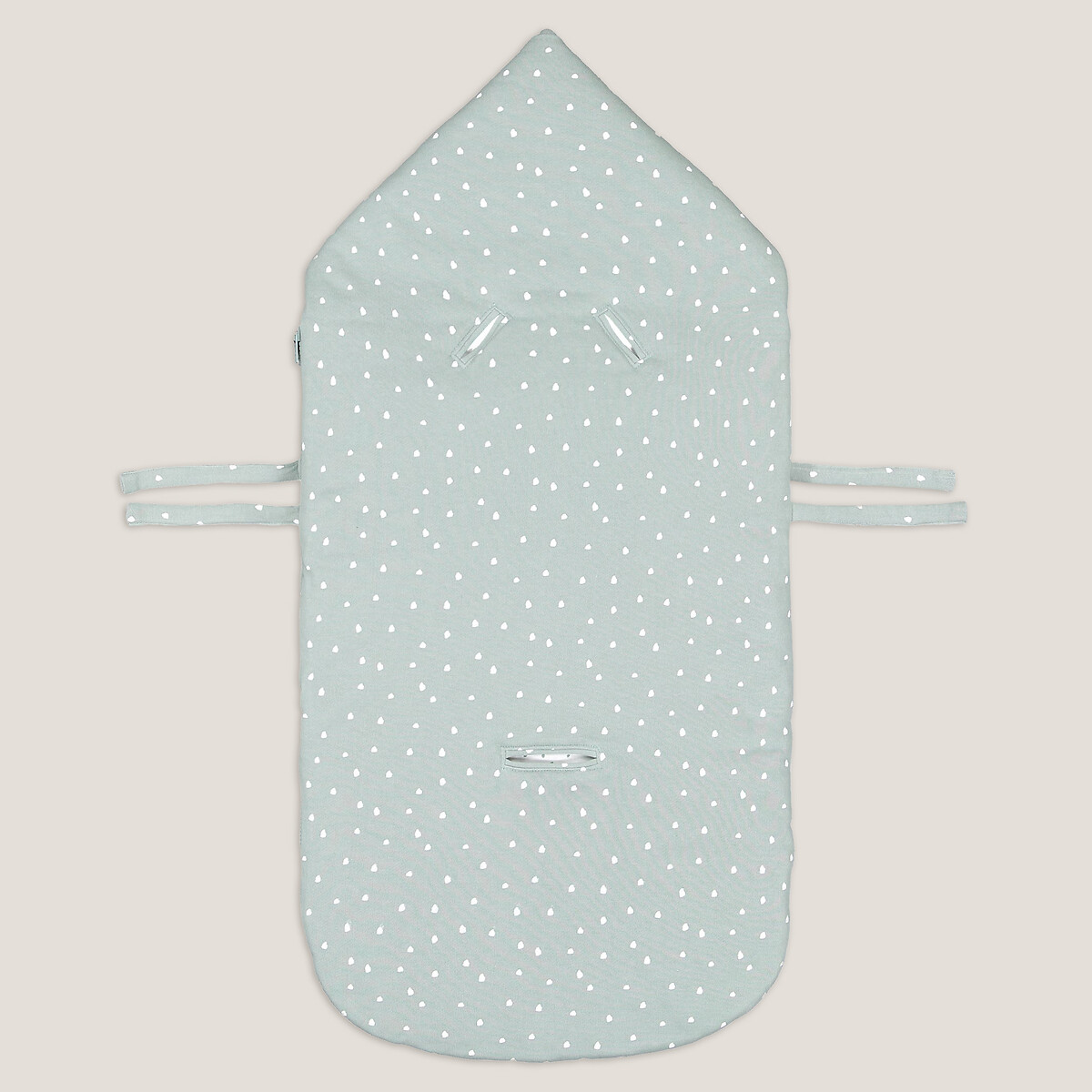 COLEÇÕES LA REDOUTE<br>Ninho de anjo estampado com capuz