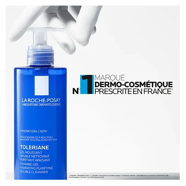 La Roche-Posay Toleriane Gel de Limpeza Facial Purificante e Suavizante 400ml