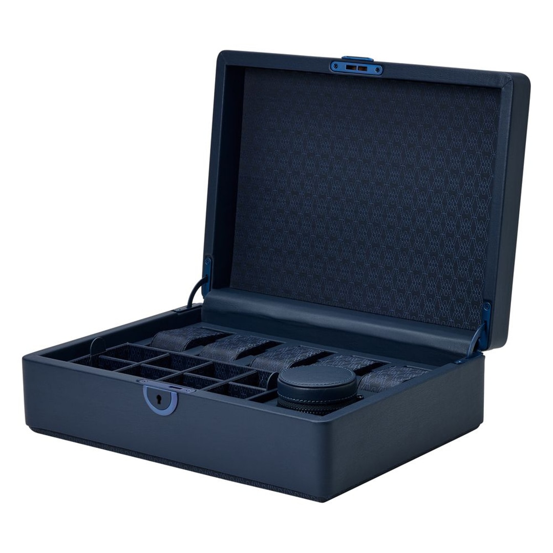Wolf 1834 Earth 5er Uhrenbox Blau