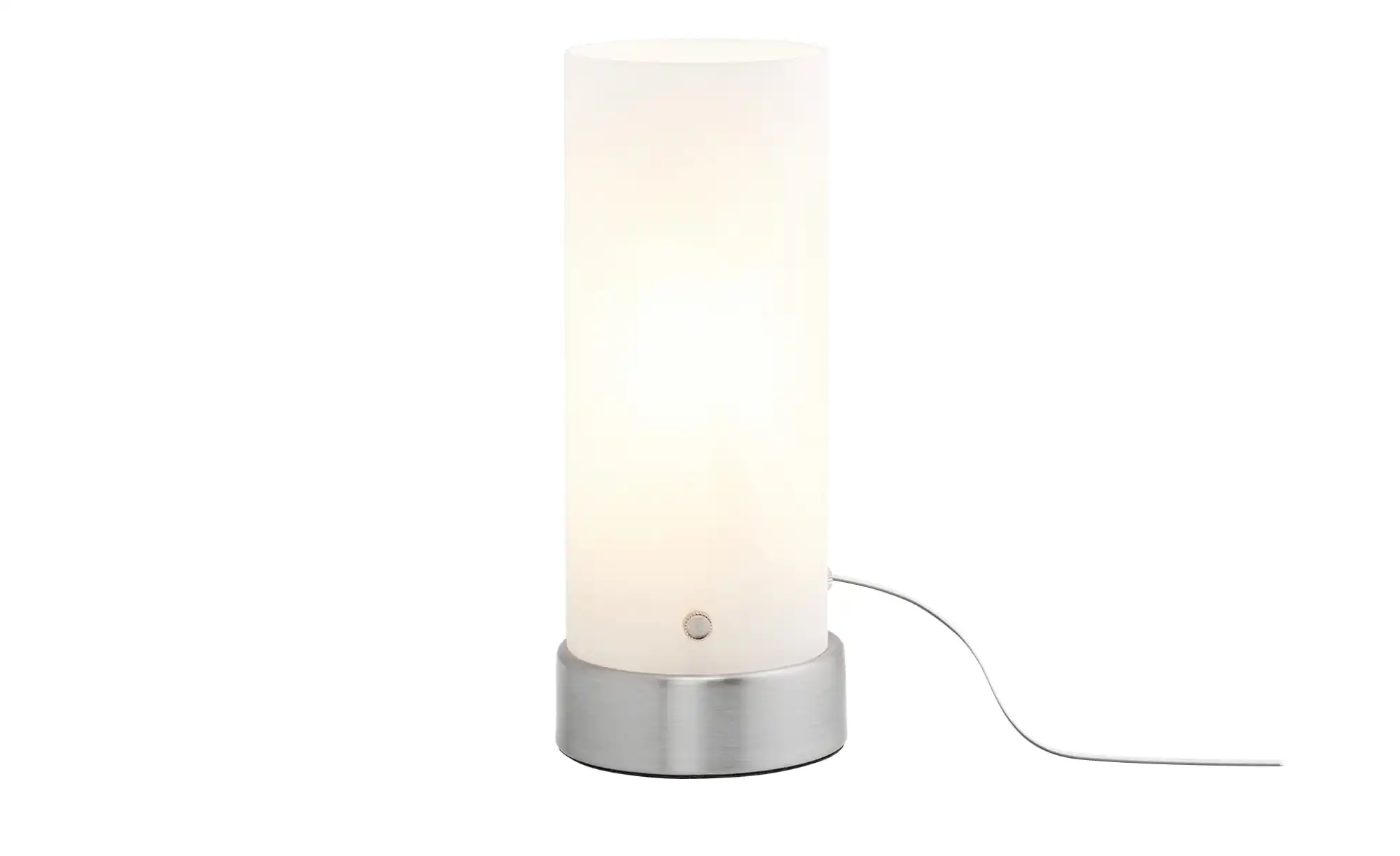 KHG Tischleuchte, 1-flammig, Glaszylinder Weiß