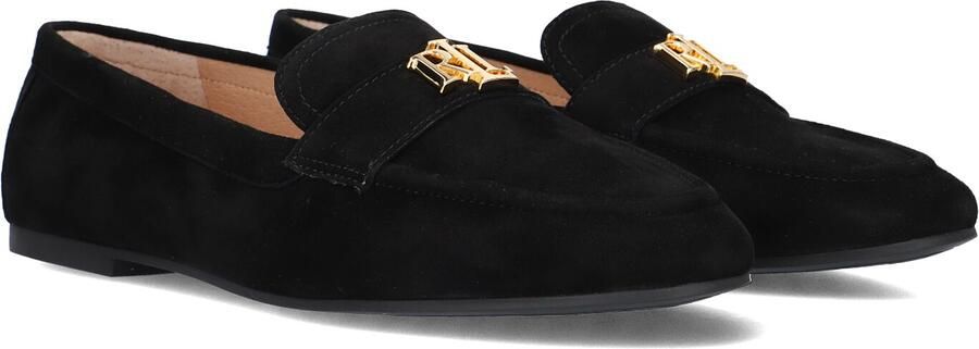 LAUREN RALPH LAUREN Loafers Dames Averi Iii Flats Maat: 40 Materiaal: Suède Kleur: Zwart