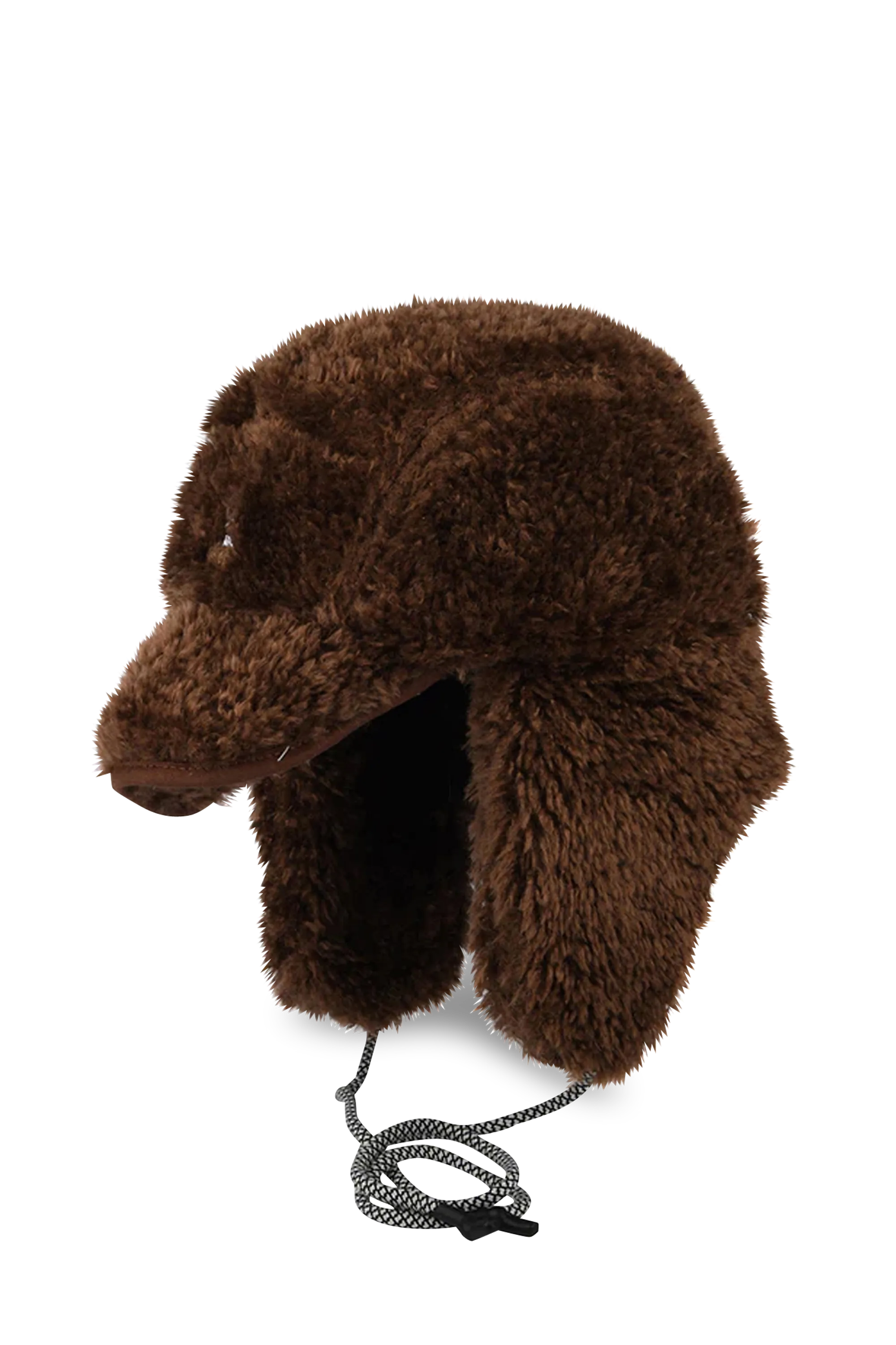 KANGOL Chapka FAUX SHEARLING UTIL Marron