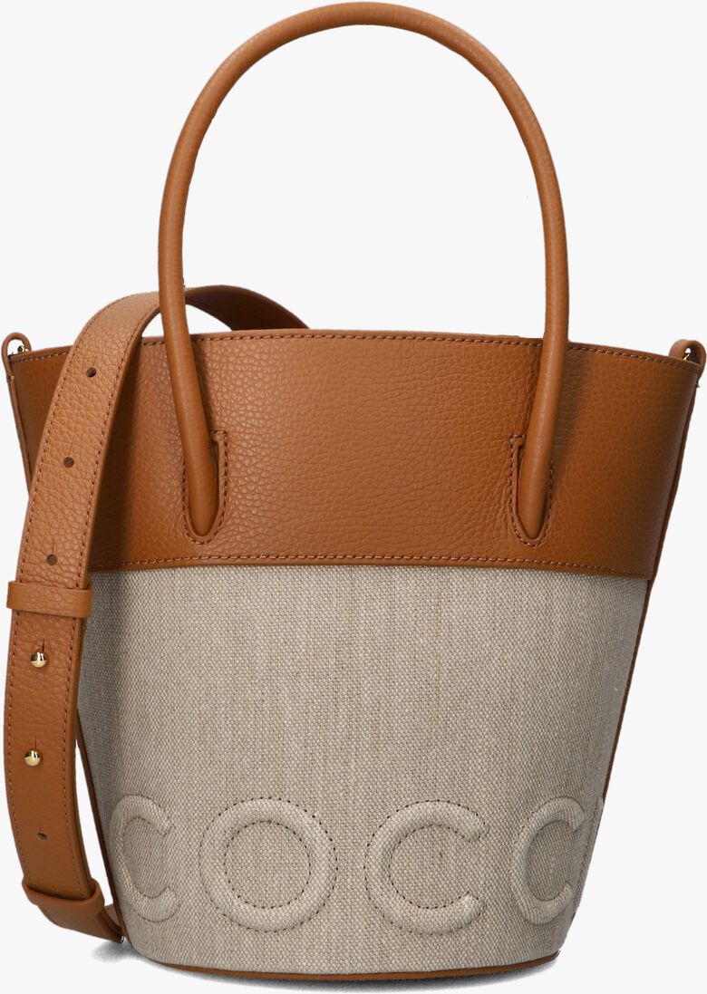 beige coccinelle handtas myrtha