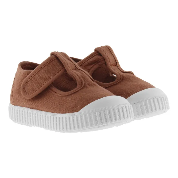 Victoria Baskets Scratchs Sandalia Tira Lone | Ocre