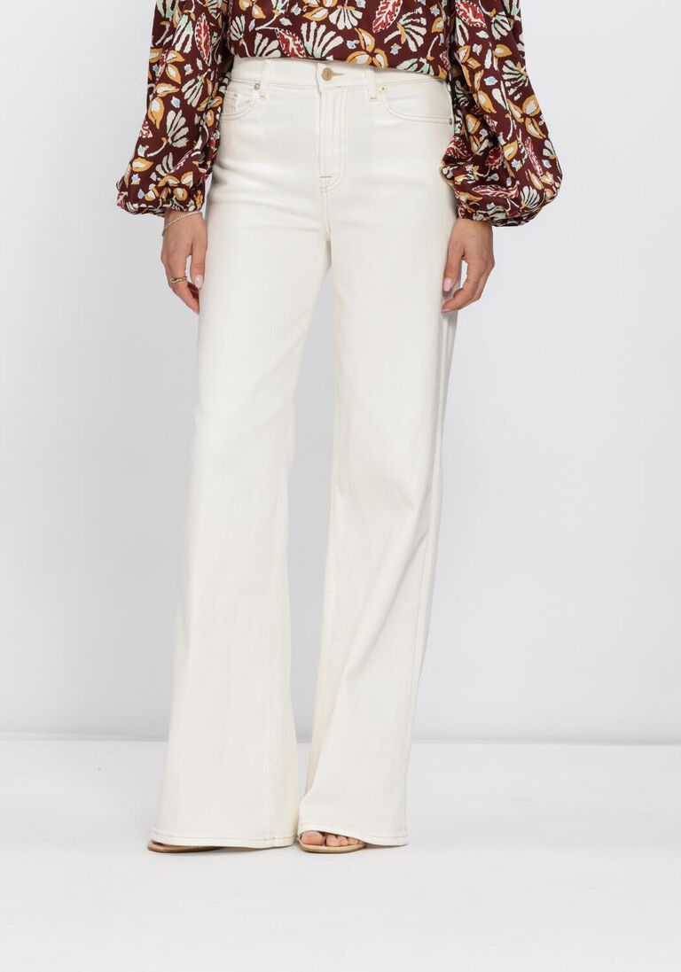 ecru 7 for all mankind wide jeans lotta sugar