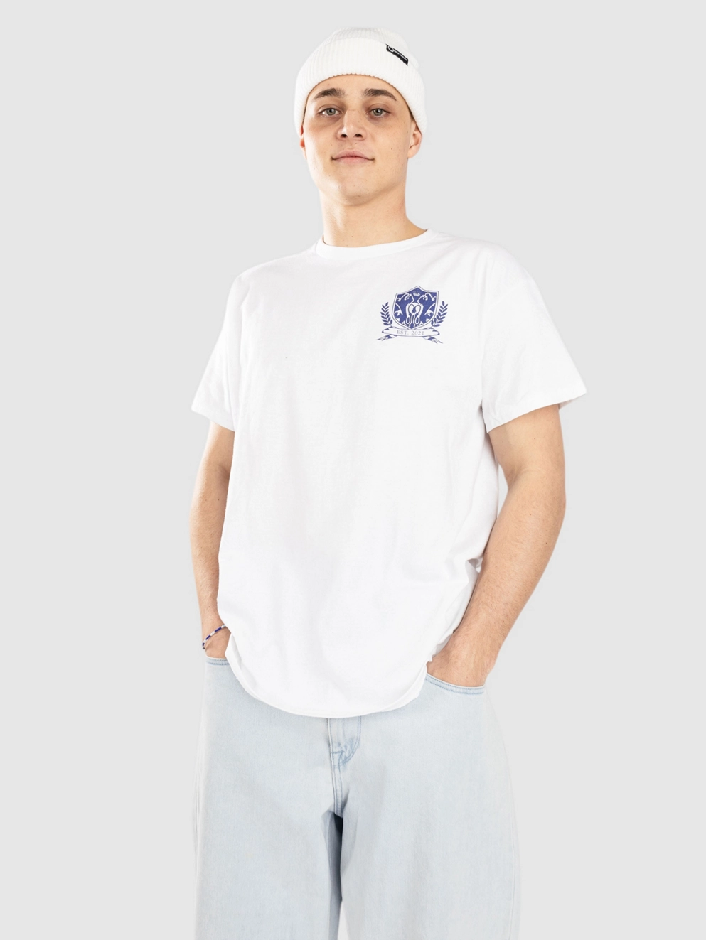 Monet Skateboards Dykwmfi T-Shirt white