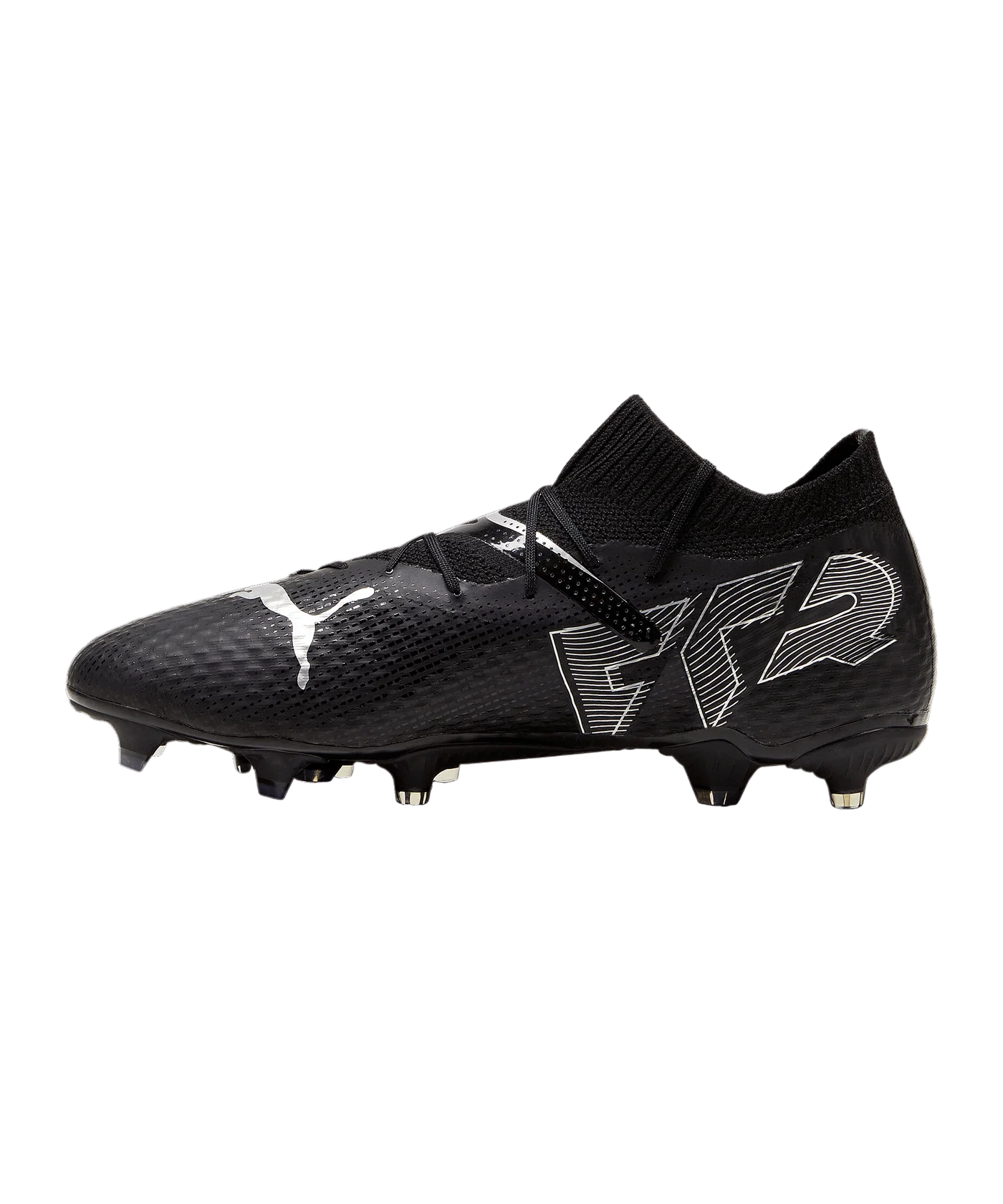 PUMA FUTURE 7 Pro FG/AG Eclipse Schwarz Silber F02