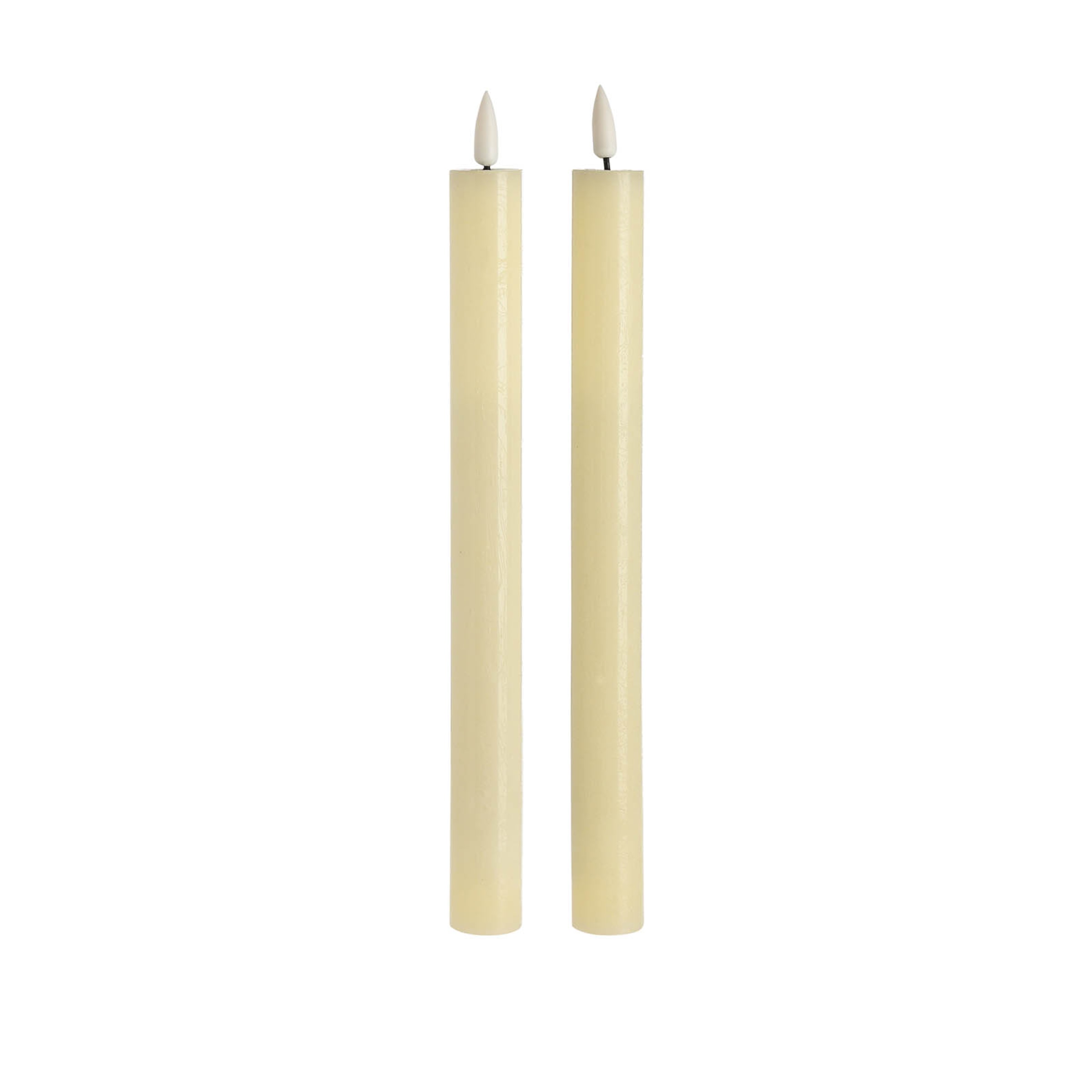 creme, ⌀ 2 x H 24 cm, 2 Stück