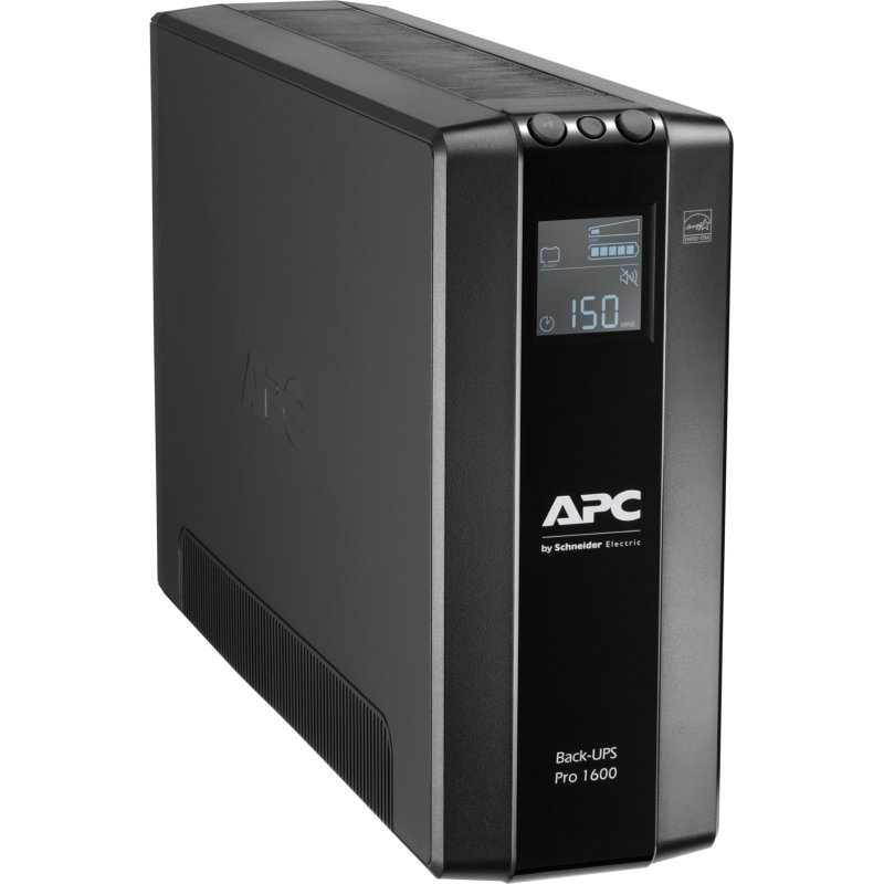 APC Back UPS Pro BR 1600VA - 8 CEI - AVR - Interface LCD