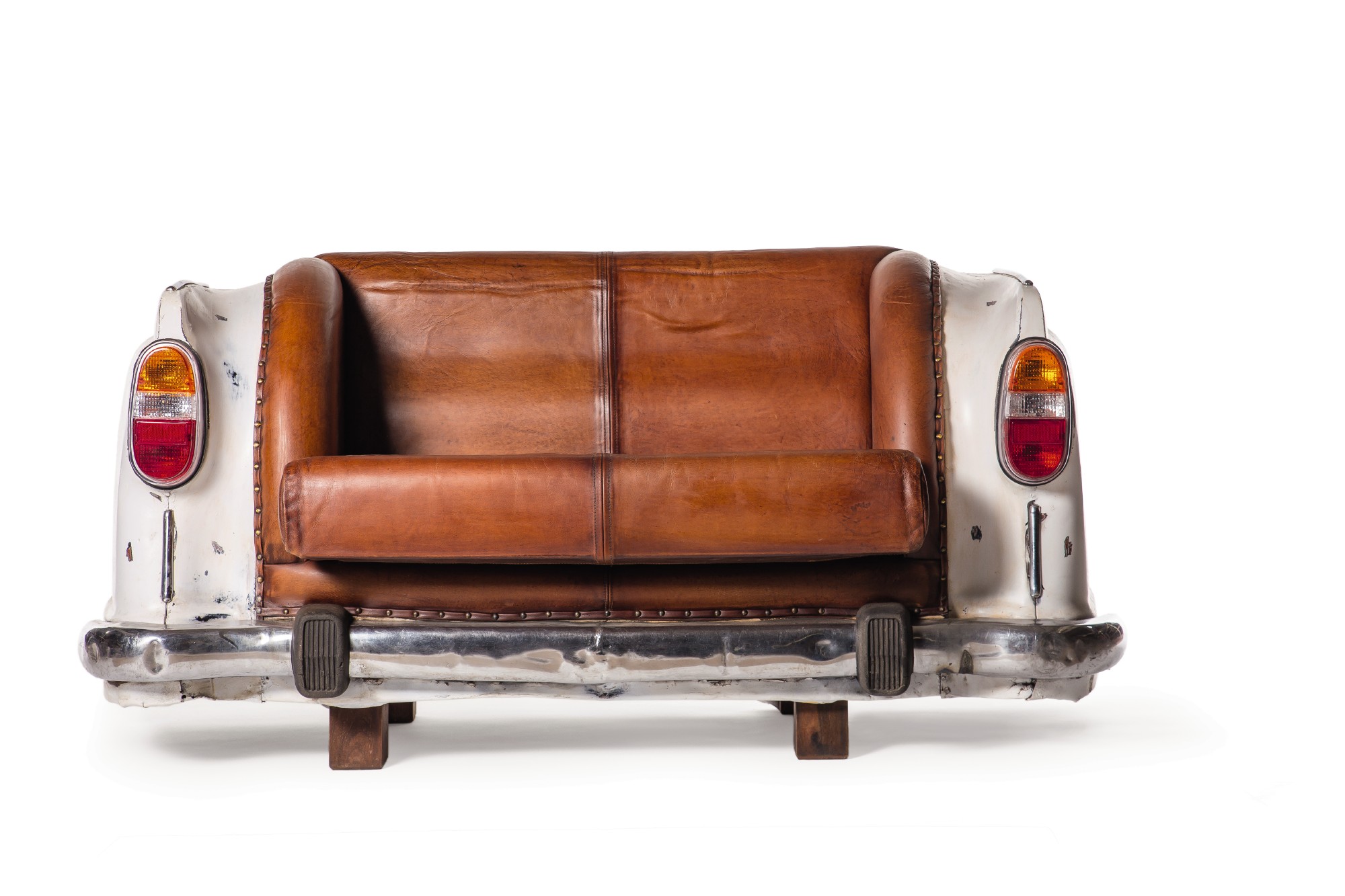 Sofa 'Ambassador Classic', Heck, 2-Sitzer, weiß, L 70 cm, B 163 cm, H 78 cm von fischer's lagerhaus