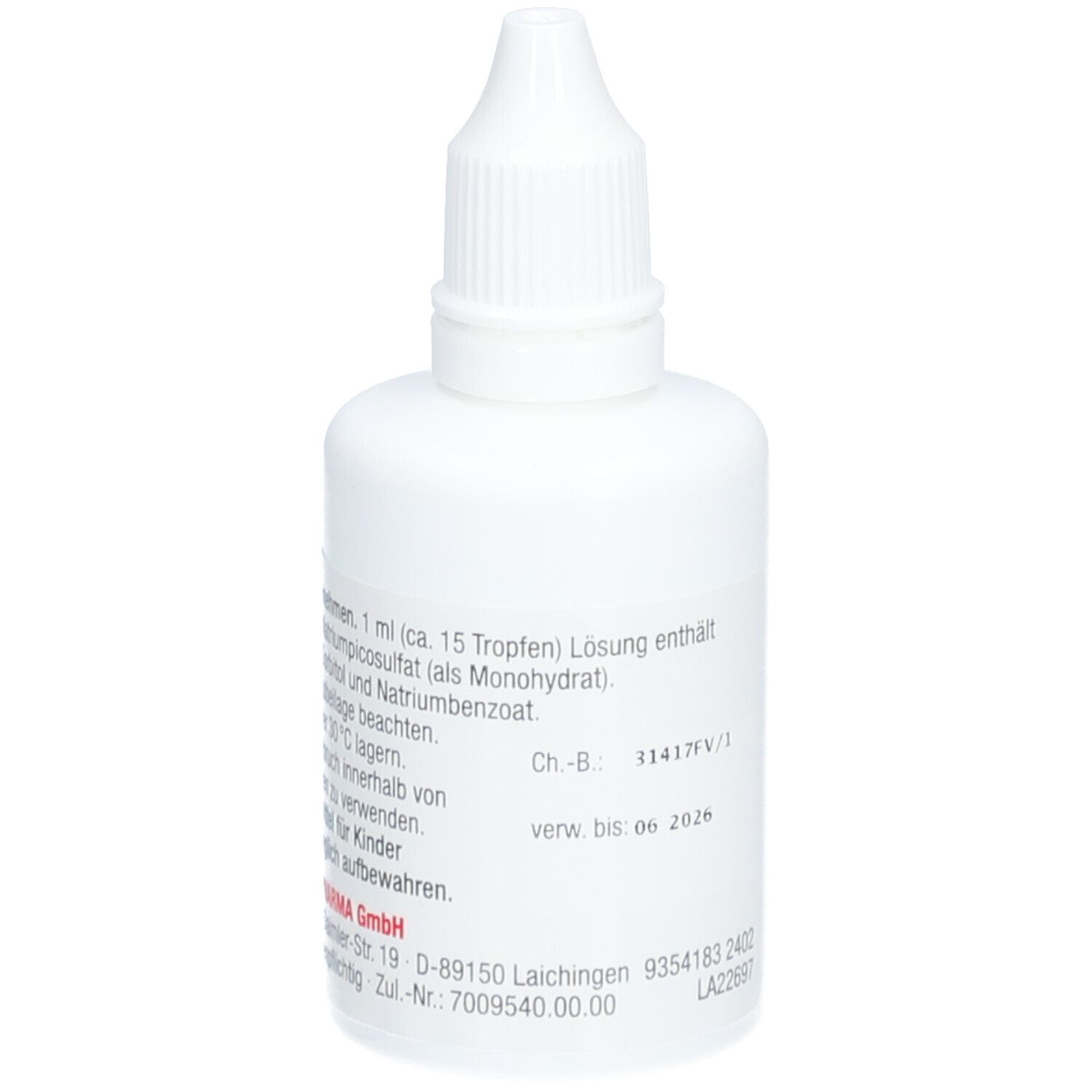 ALUID PHARMA NATRIUMPICOSULFAT AL 7,5 mg/ml Tropfen zum Einnehmen, Lösung