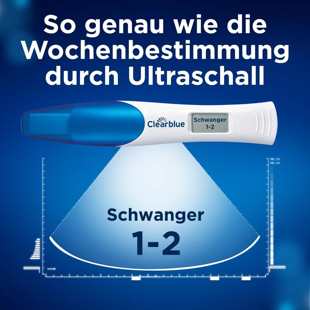 Clearblue Schwangerschaftstest Digital mit Wochenbestimmung 1er