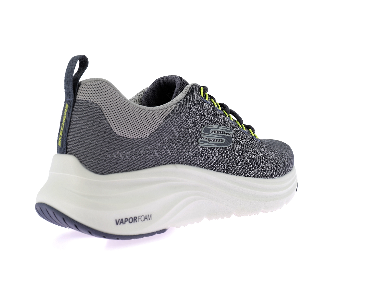 Skechers-VAPOR FOAM VARIEN Matières combinées Gris Bleu