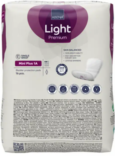 Abena Light Premium Mini Plus 1A Inlegverband - Multiverpakking 6x16ST
