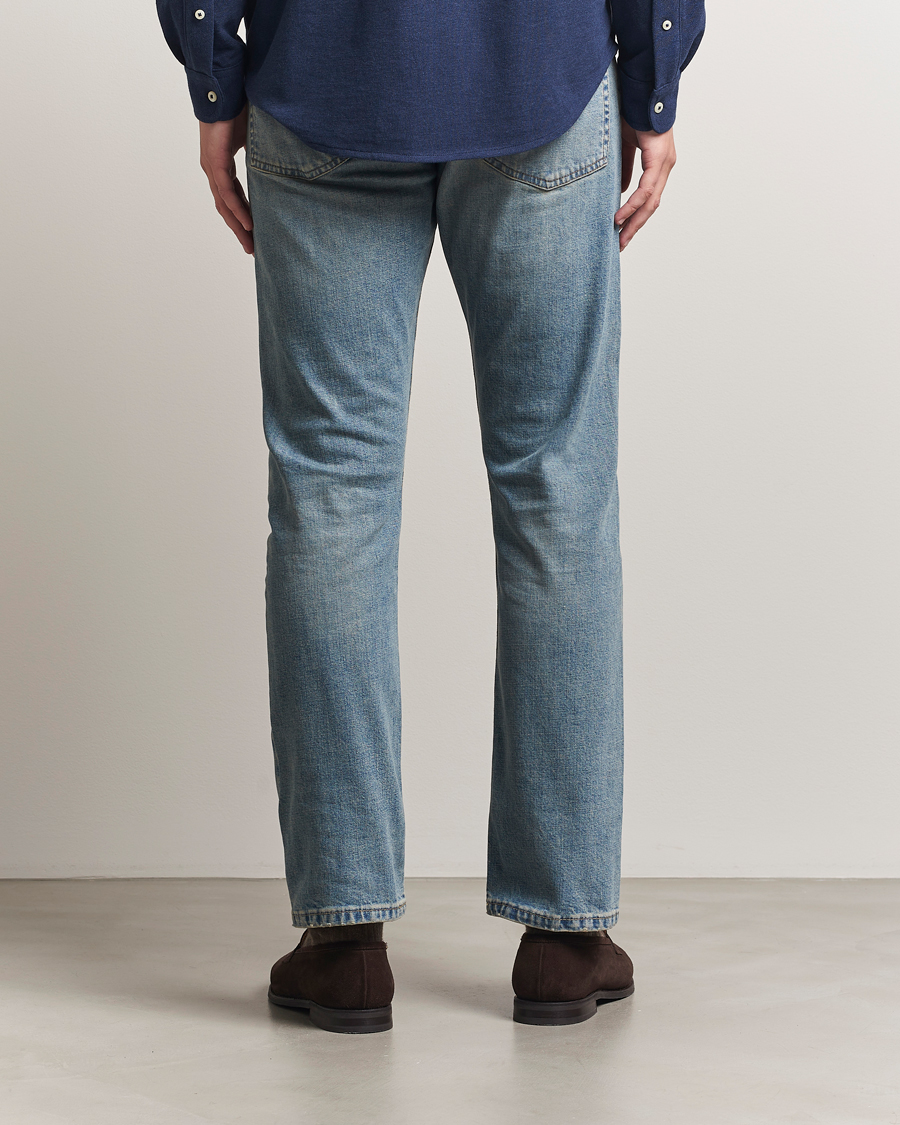 Polo Ralph Lauren Hampton Dixon Stretch Straight Jeans Mid Blue