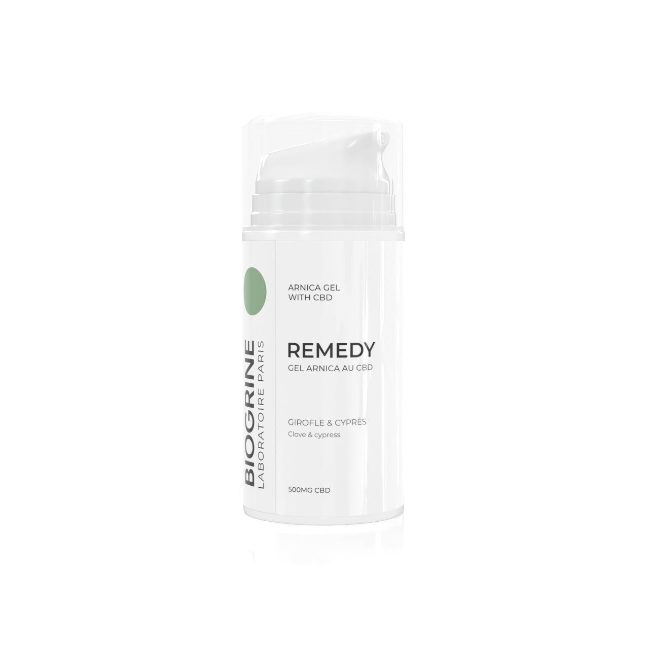 BIOGRINE „REMEDY“ ARNIKA-GEL MIT CBD  NELKE & ZYPRESSE