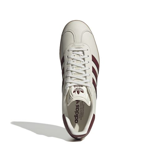 Adidas Gazelle Sneakers,  Cloud White/Shadow Red/Gum, 43 1/3