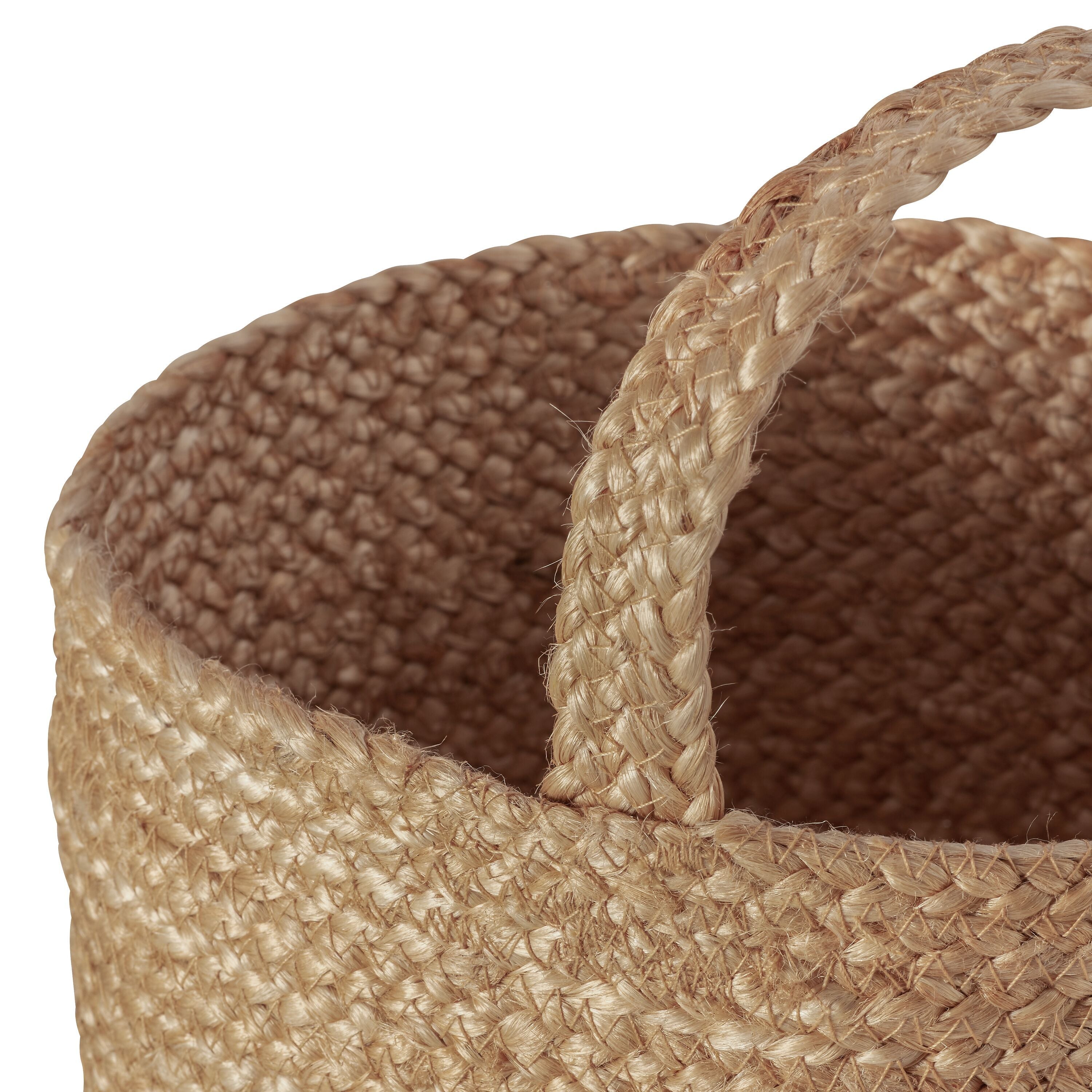 OLIVA Korb - Beige / B: 15.0 cm x H: 25.0 cm