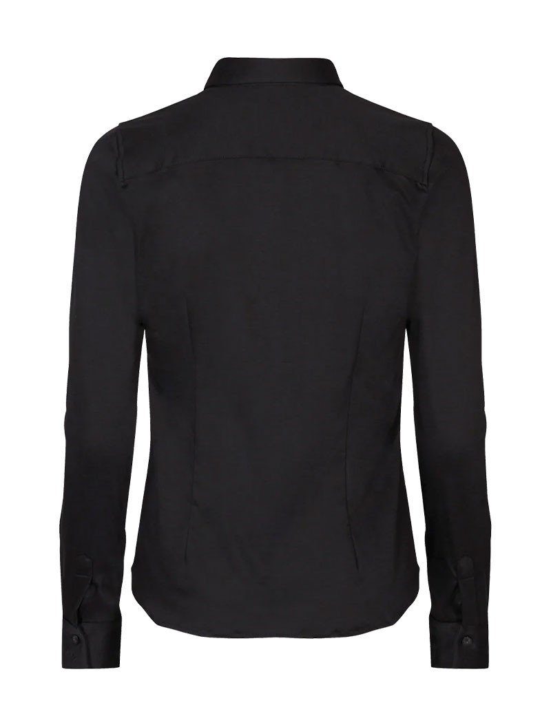 MOS MOSH CHEMISE FEMME TINA JERSEY NOIR