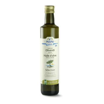 MANI Sélection Olivenöl extra vergine<br>500 ml, Naturland Fair Bio