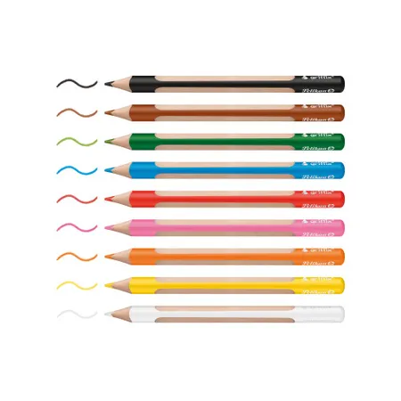 Pelikan griffix® Buntstifte / Bleistifte Mix 10 Stück in Faltschachtel