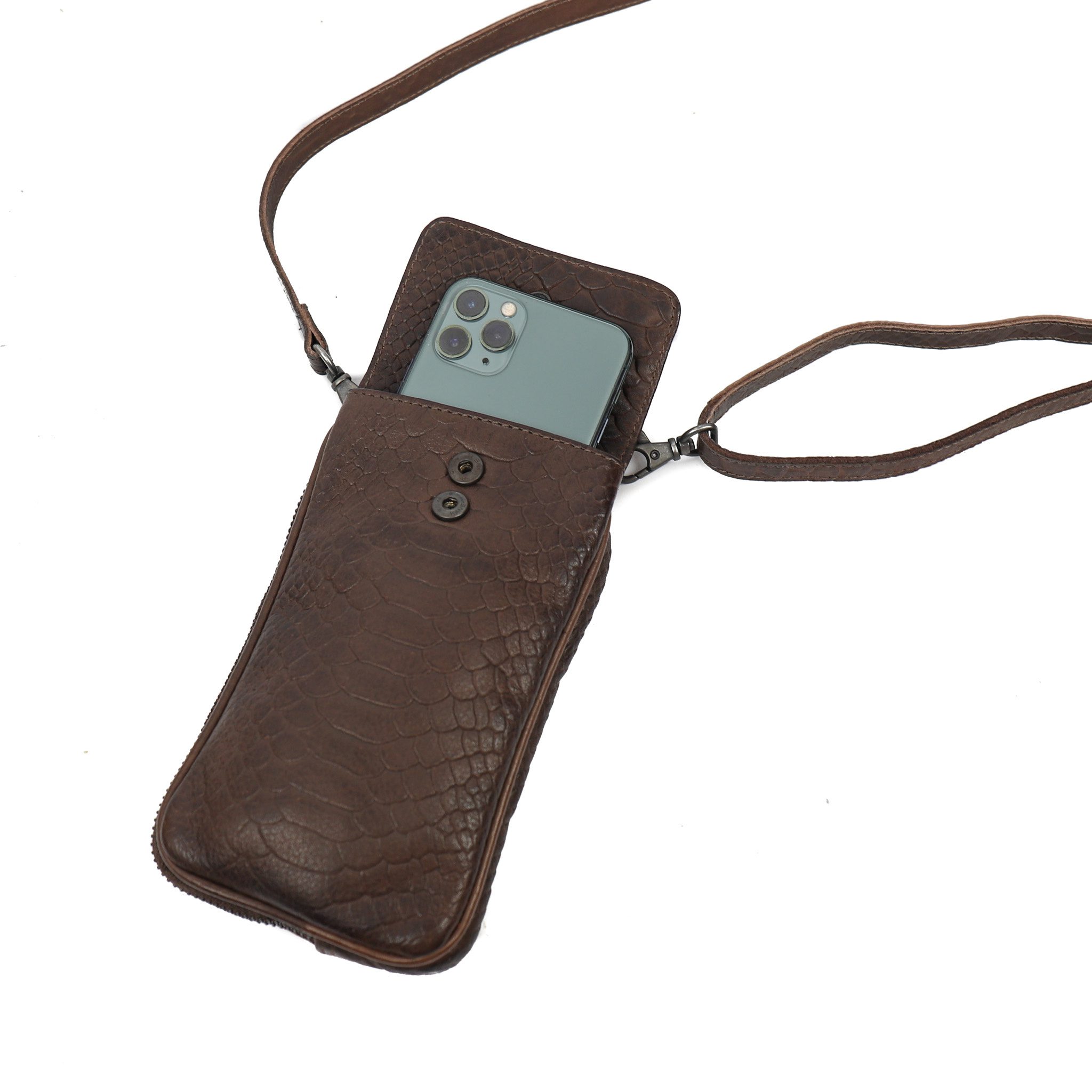 Bear Design Phyton Telefoontasje Ahana Donkerbruin PH2106