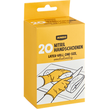 Jumbo Nitril Handschoenen 20 Stuks