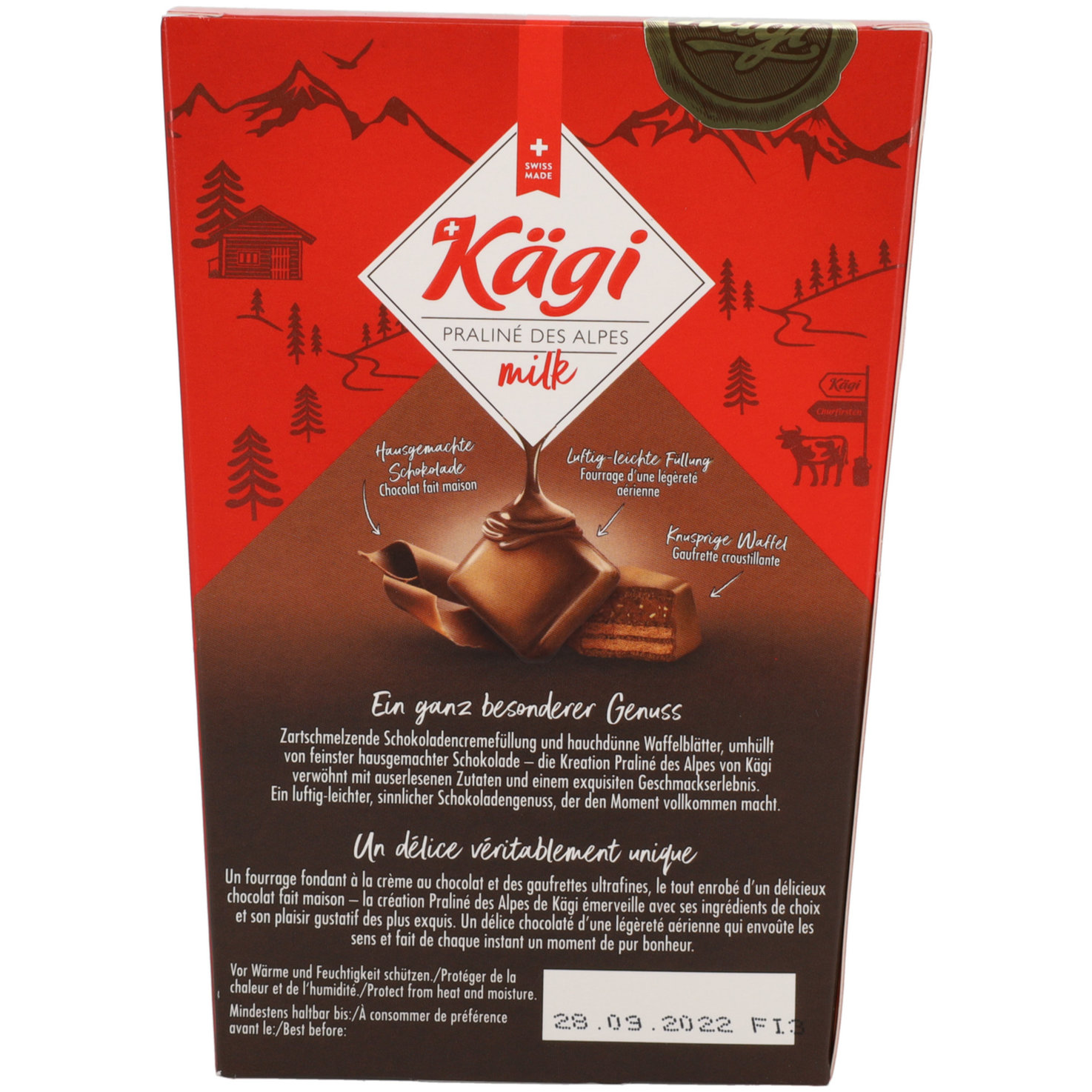 Kägi Praliné des Alpes Milk