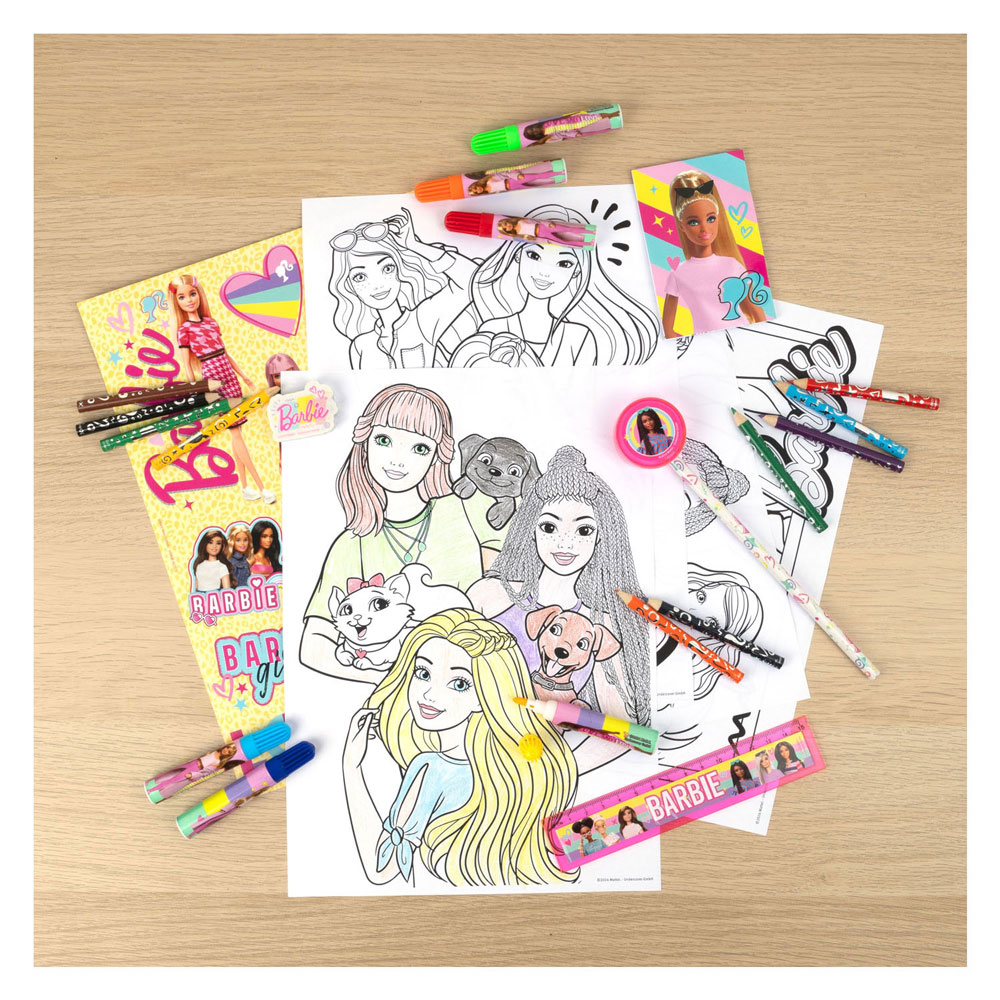Stationary Toren Barbie, 35dlg.