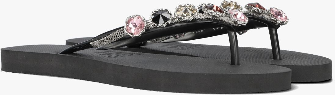 UZURII zwarte uzurii teenslippers alegria