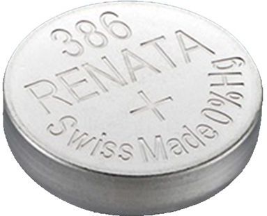 Renata R386 386 / SR43P / AG12 Batterij