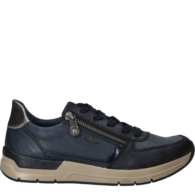 Rieker Sneakers Blauw Dames
