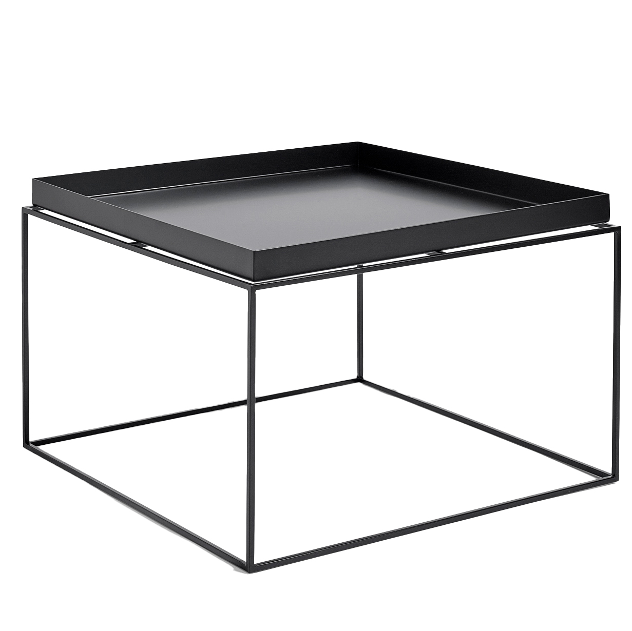 Salontafel Tray 60x60 zwart
