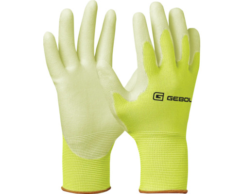 GEBOL Micro Flex werkhandschoenen, neongeel, maat 11