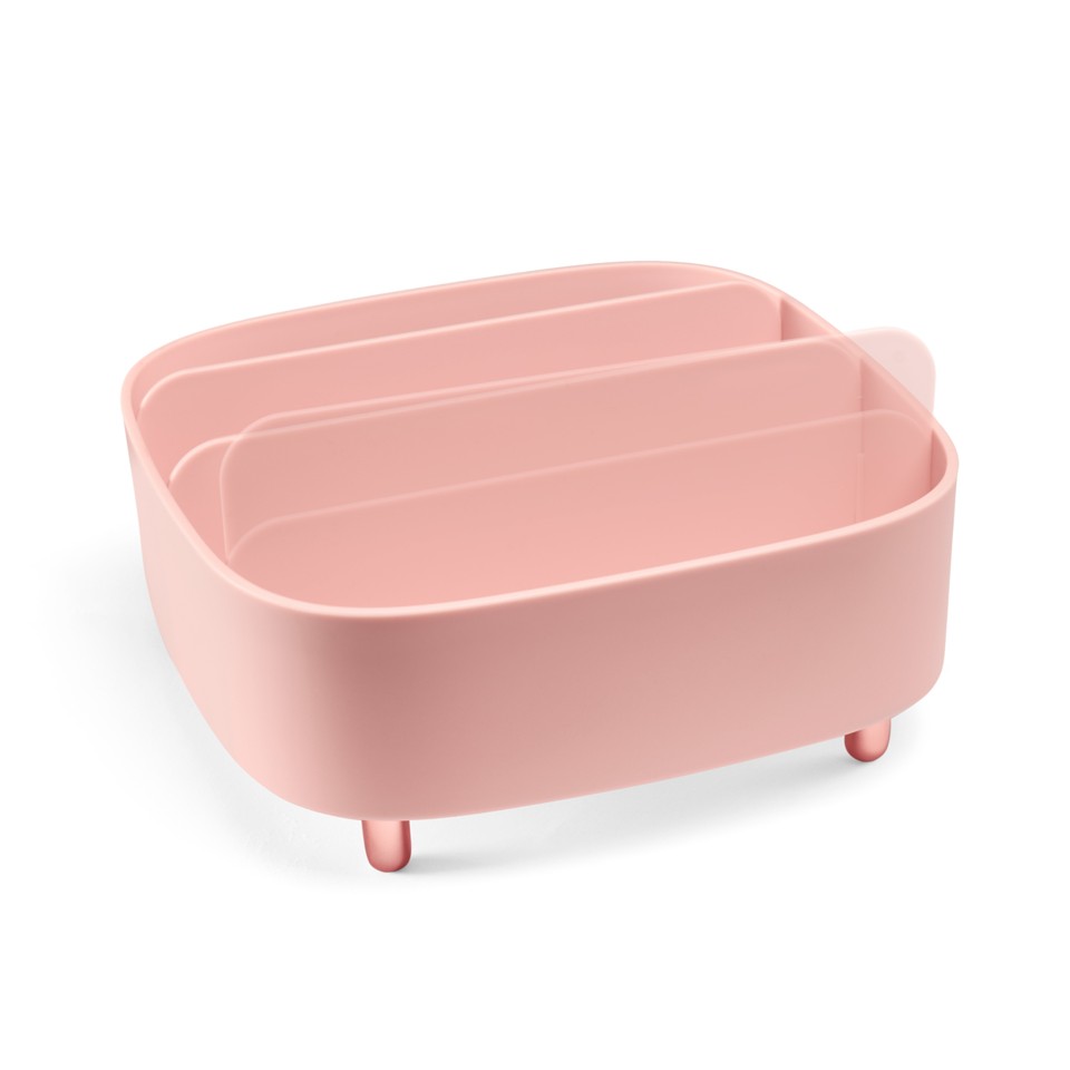 Gillian Jones - Bord-organizer med 4 rum - Dusty Rose