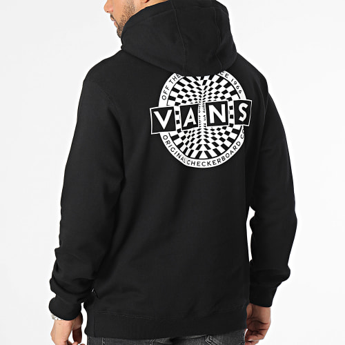 Sweat Capuche Circle Back 008HZ Noir