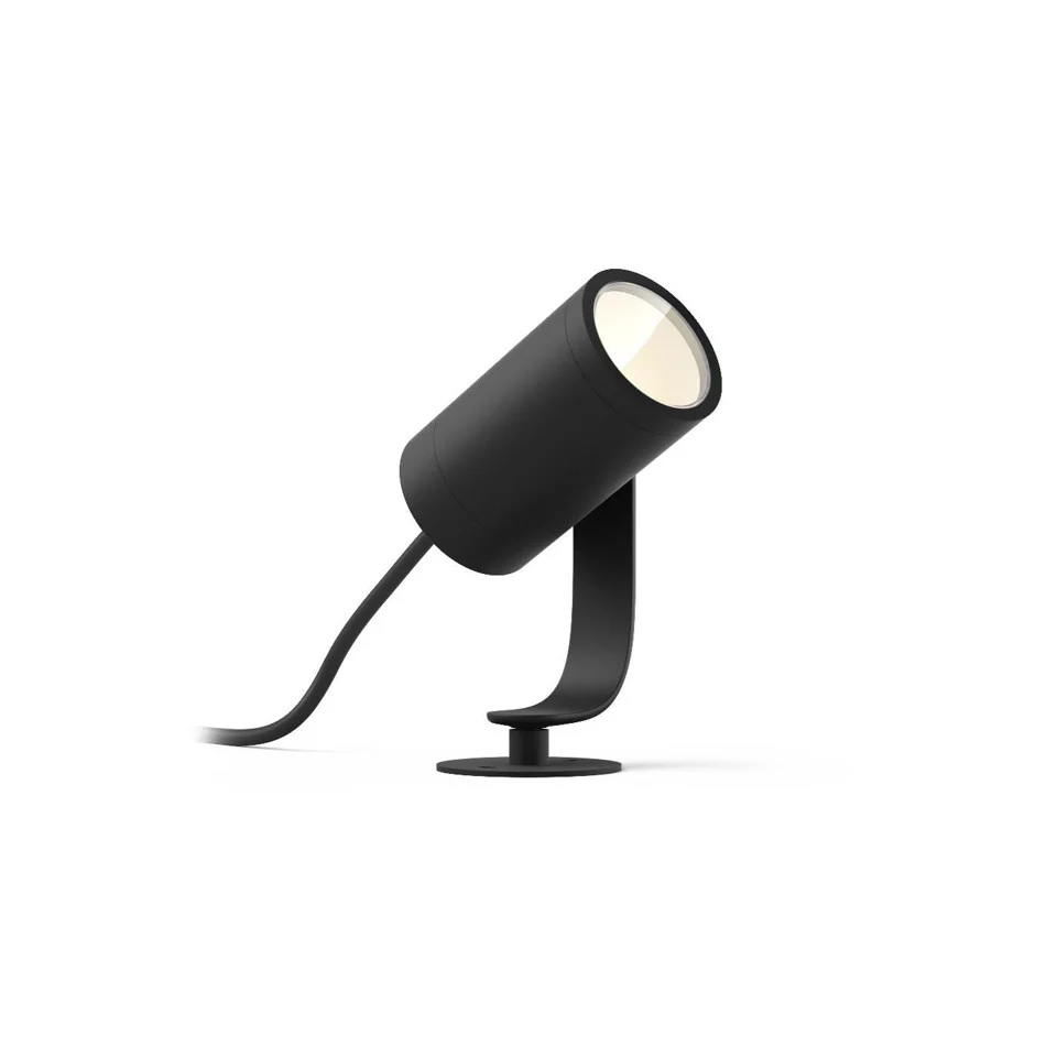 Philips Hue - Lily Outdoor Spot Light Basekit - White & Color Ambiance (Broken Box)