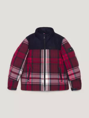 Jaqueta puffer Check New York