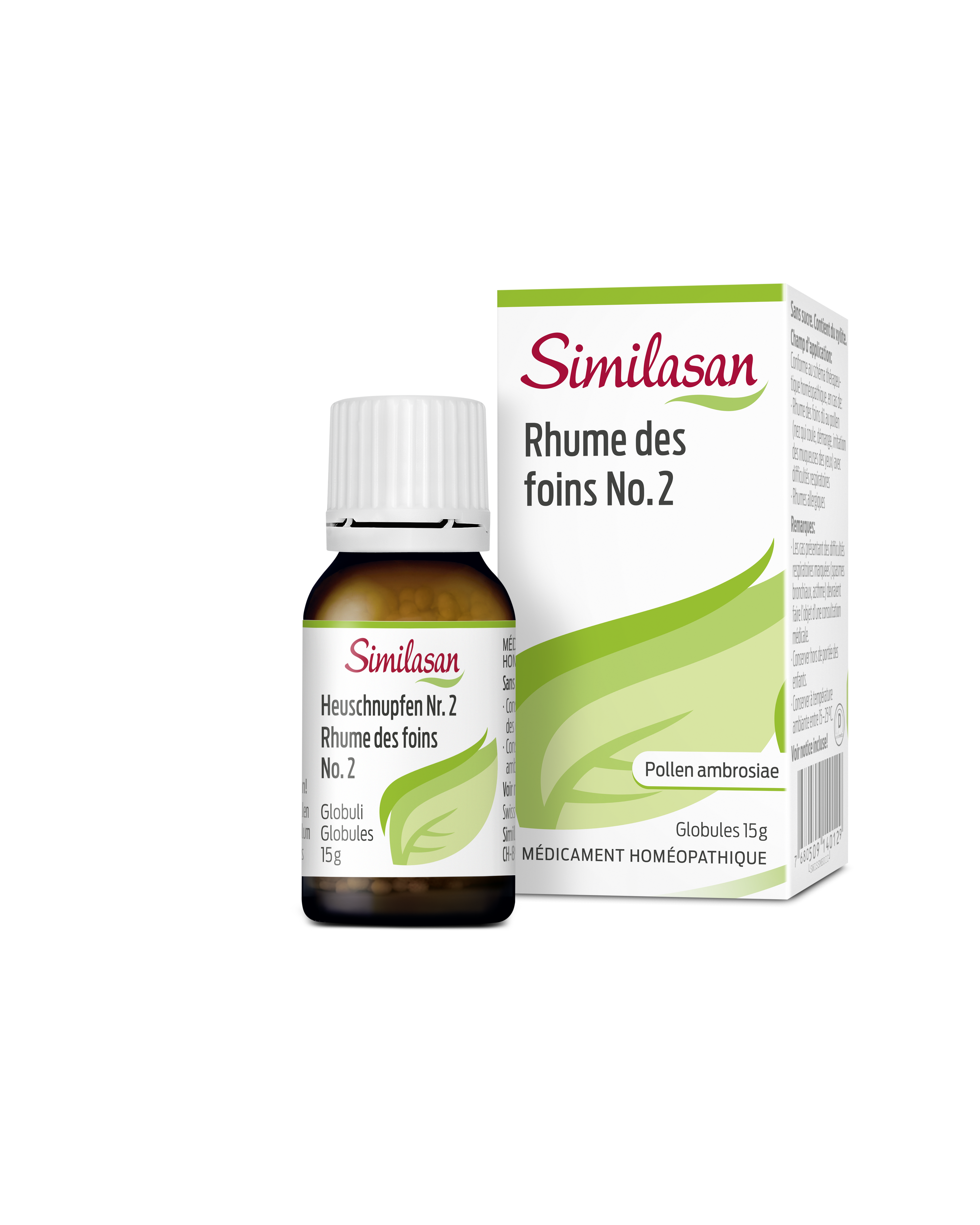 SIMILASAN Heuschnupfen Nr. 2<br>15 g, Flasche, Streukügelchen