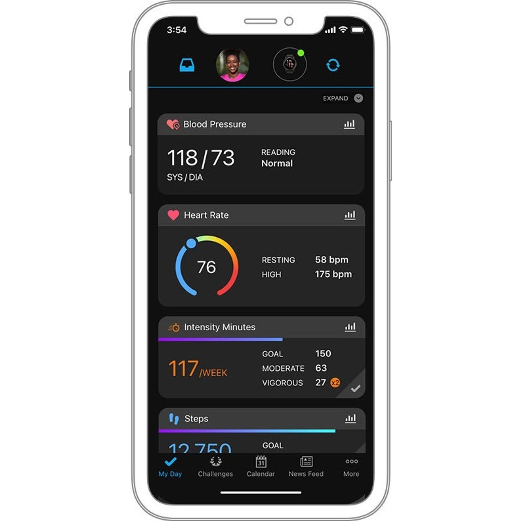 Garmin Index™ BPM Slimme Bloeddrukmeter