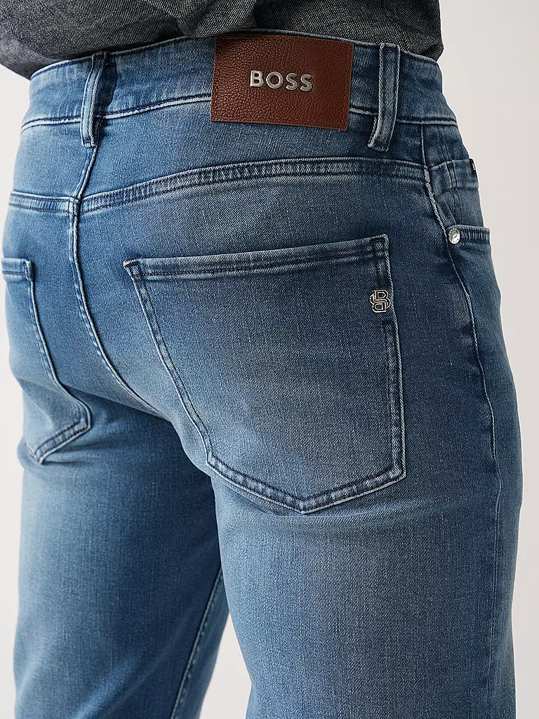 BOSS Jeans Regular Fit blau