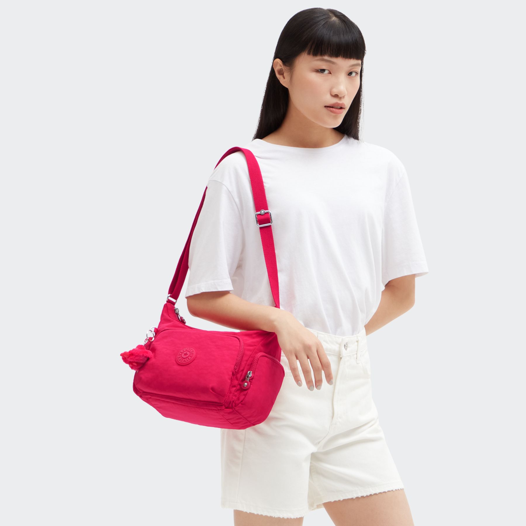 GABB S Sac à bandoulière de taille moyenne avec bandoulière réglable - Confetti Pink