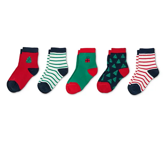 5 Paar Socken aus Bio-Baumwolle