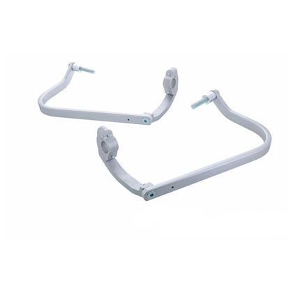 Kit de fixation Barkbusters Montage 2 points Alu - Gris