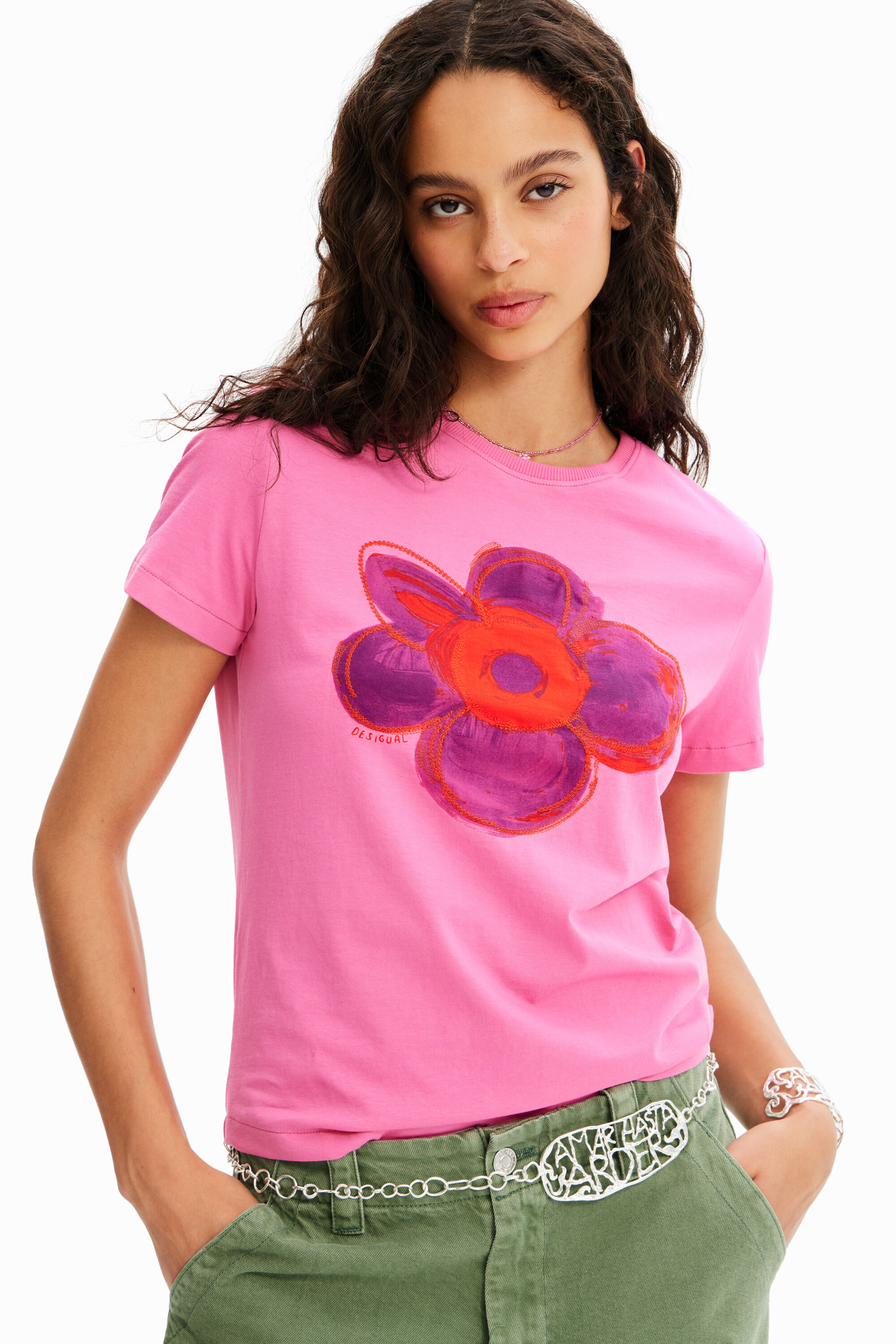T-shirt illustration fleur