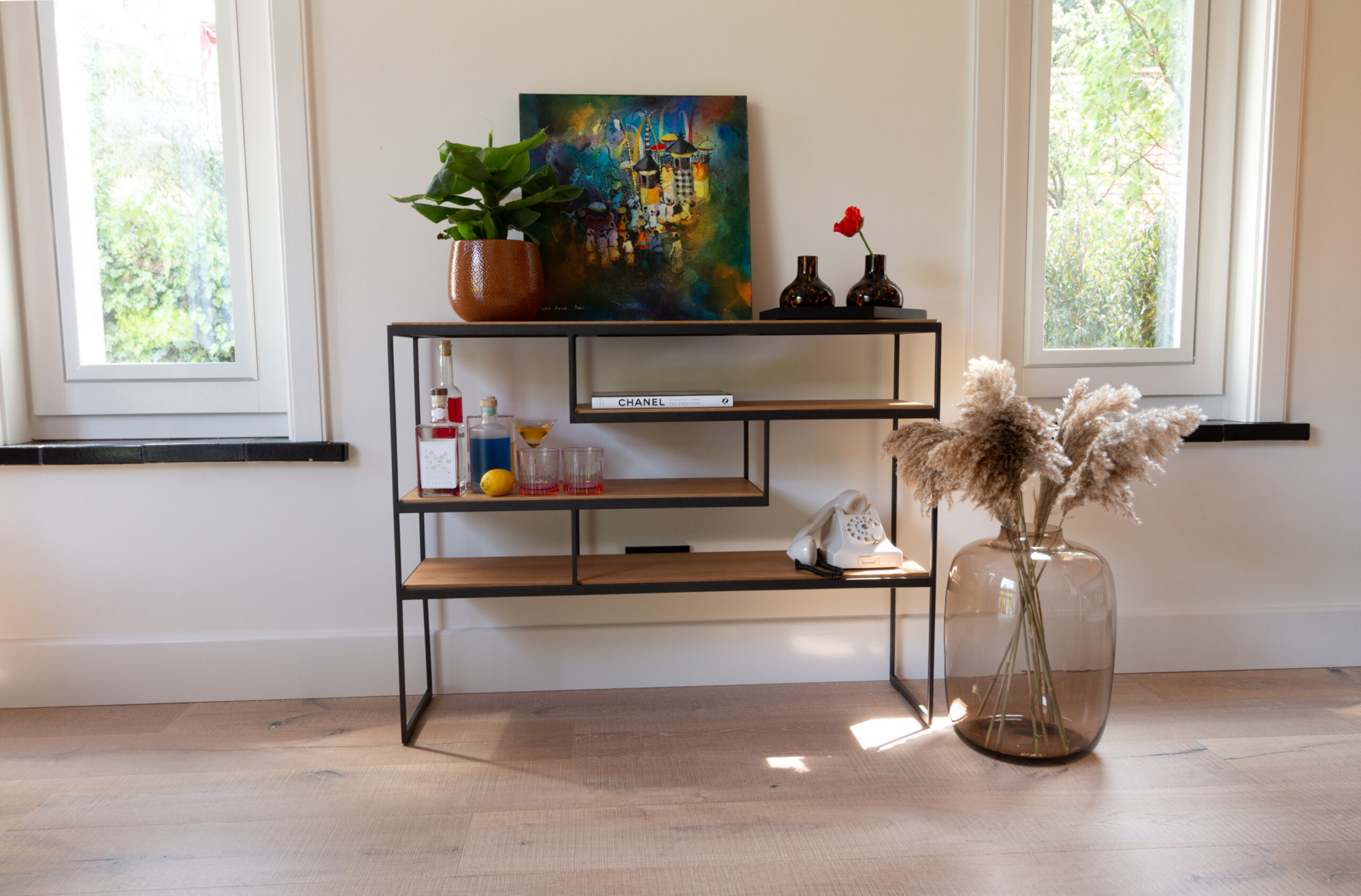 They & Me sidetable Basso - TM404 Marron onderstel