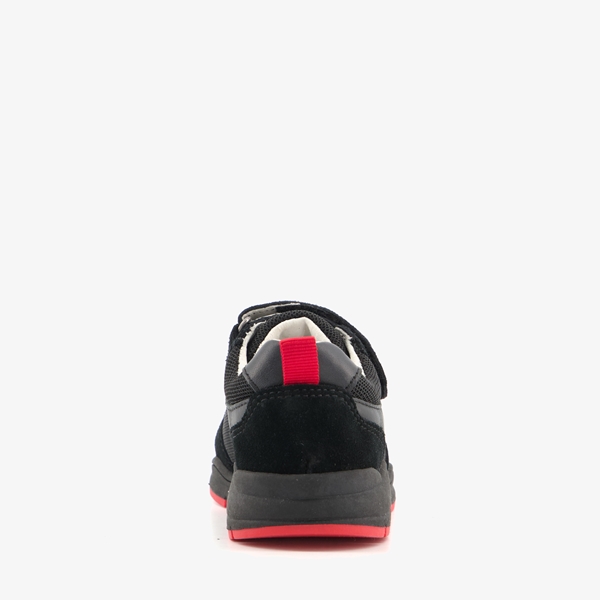 TwoDay leren jongens sneakers met rode details