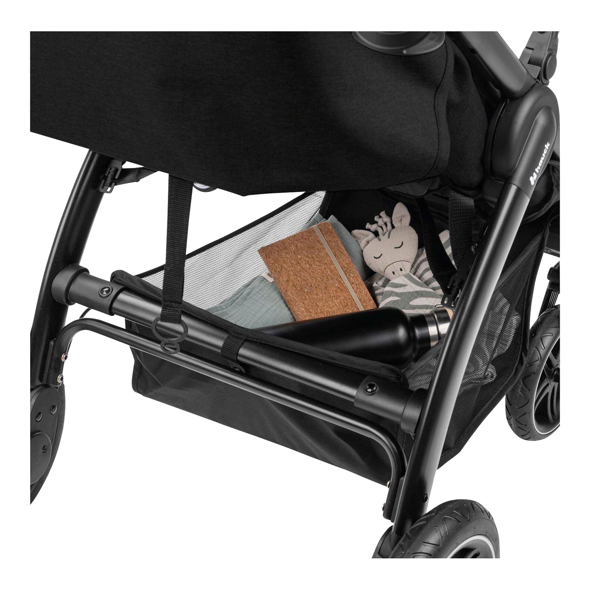 Hauck Buggy Uptown Black Melange Black